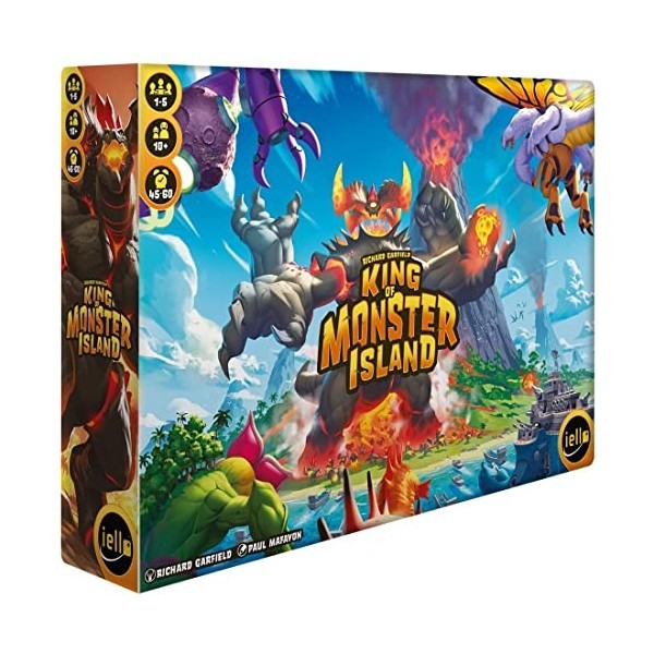 King of Monster Island - Jeu de Société - De 1 à 5 Joueurs - 10 Ans et Plus