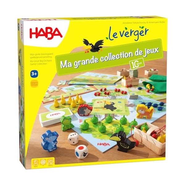 HABA - Ma grande collection de jeux Le verger, 302283