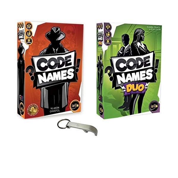 Lot Code Version Française + Code Names Images + 1 Décapsuleur Blumie Jeu de Base + Images 