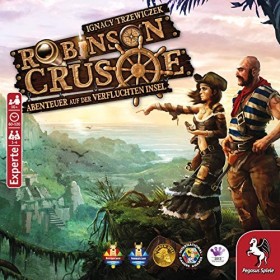 Pegasus Spiele 51945&nbsp;G&nbsp;–&nbsp;Robinson Crusoe&nbsp;–&nbsp;Aventure sur lîle de verfluchten, Jeu de stratégie