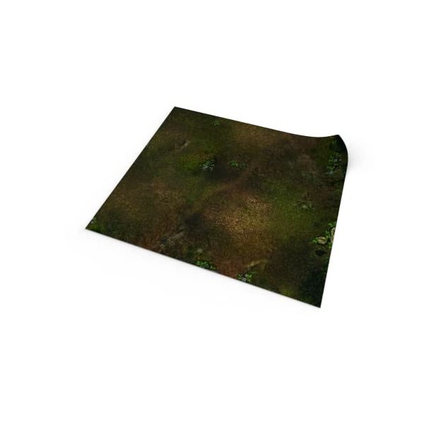 PLAYMATS- Tail Feathers Bataille, Jeu, Tapis en Caoutchouc, A014-R-tf, Swamp, 36" x 36" / 91,5 cm x 91,5 cm