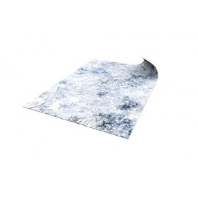 Tapis en Caoutchouc pour Jeux de Bataille – Warhammer 40K – Ice 112 x 76 cm