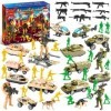 Tsokize Calendrier de Lavent 2023, Cadeau de Noel Enfant Figurine Militaire Jouet Enfant 2 3 4 5 6 7 8 Ans Garçon Petite Voi