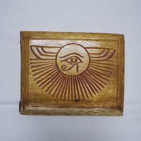 CLUB AWALE - Awalé carré à Trous de Stockage Larges- Jeu de stratégie Authentique Africain - en Bois dIroko et aux graines N