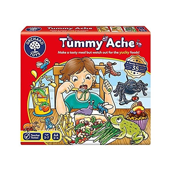Orchard Toys Tummy Ache Game, A Fun Memory Game, Perfect For Kids Age 3-7, Educational Game Toy, Family Game