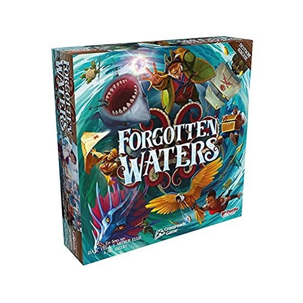 Forgotten Waters, Brettspiel DE , für 3-7 Spieler, ab 14 Jahren