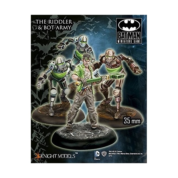 Batman Miniature Game: The Riddler And Bot Army