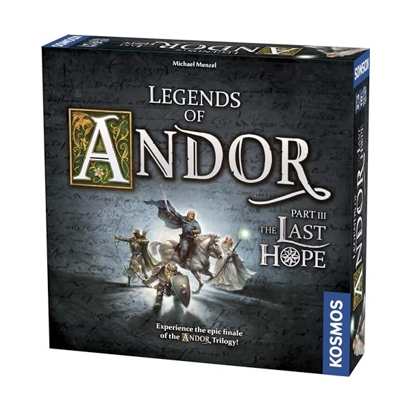Thames & Kosmos, 692803, Legends of Andor: The Last Hope Expansion, Cooperative Adventure Game, 2-4 Players, Ages 10+