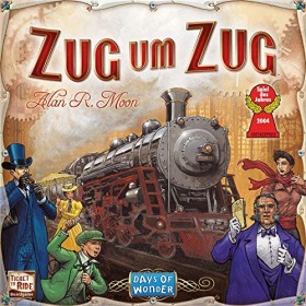 Days of Wonder - Jeux de Plateau Allemand - Zug um Zug - Langue allemande