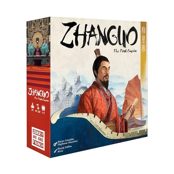 ZhanGuo : Le Premier Empire Jeu de stratégie à partir de 14 ans 2 à 4 joueurs 60 minutes