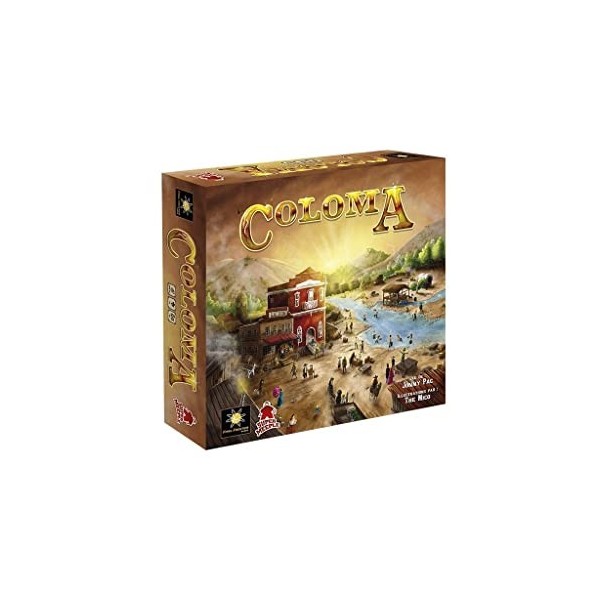 Super Meeple Coloma Jeu de Plateau Marron