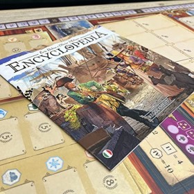 Asmodee Encyclopedia-Jeu de société, 2-4 Joueurs, 14+ Ans, édition en Italien, 8212, Jaune