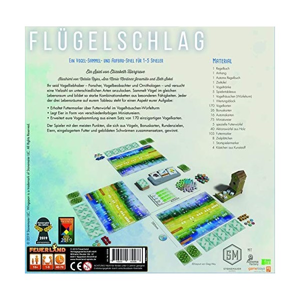 Feuerland Spiele 27 - Flügelschlag - Deutsch