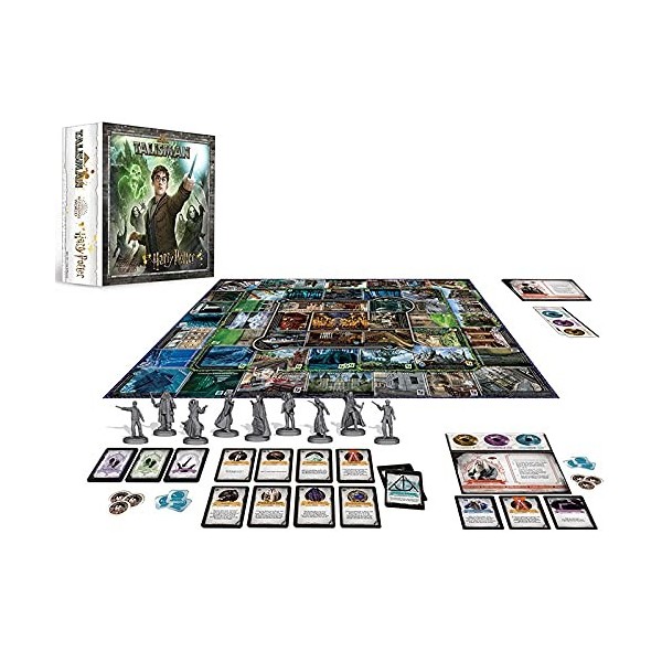 USAopoly, Talisman: Harry Potter, Board Game, Ages 13+, 2-5 Players, 90 Minutes Playing Time