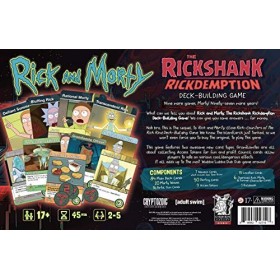 Cryptozoic Entertainment CRY02710 - Rick and Morty : The Rickshank Redemption Deckbuilding Game English 