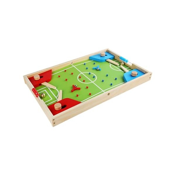 Qianly Jeu de palet rapide en bois, jouet de Sport, jeu de, Table intérieure et extérieure, jeu de bureau, plateau gagnant, é