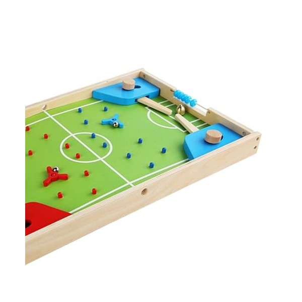 Qianly Jeu de palet rapide en bois, jouet de Sport, jeu de, Table intérieure et extérieure, jeu de bureau, plateau gagnant, é