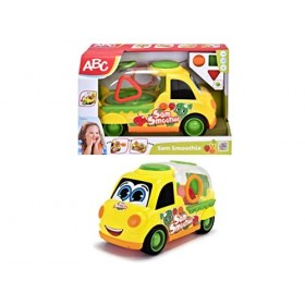 Dickie - ABC Sam Smoothie - Véhicule sur Le Thème du Fruit - 30cm - Motricité - 3 Fruits Inclus - Dès 12 Mois - 204115007
