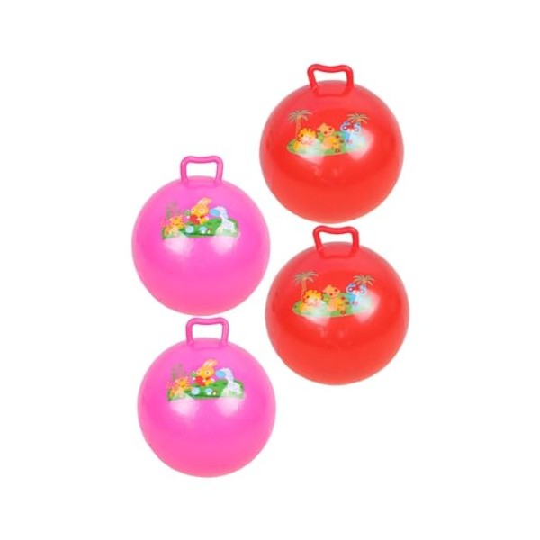 ibasenice 20 Pièces Pat The Ball Balle Rebondissante pour Enfants Jouet Gonflable Puzzle Jouets Enfants Trémie Jouet Gonflabl