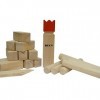 Bex Kubb Viking Original Rode Koning - Rubberhout