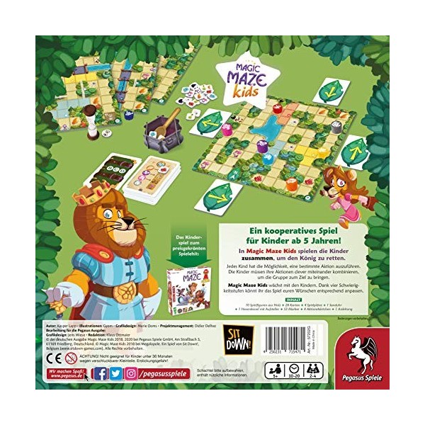 Pegasus Spiele Magic Maze Kids 57202G.