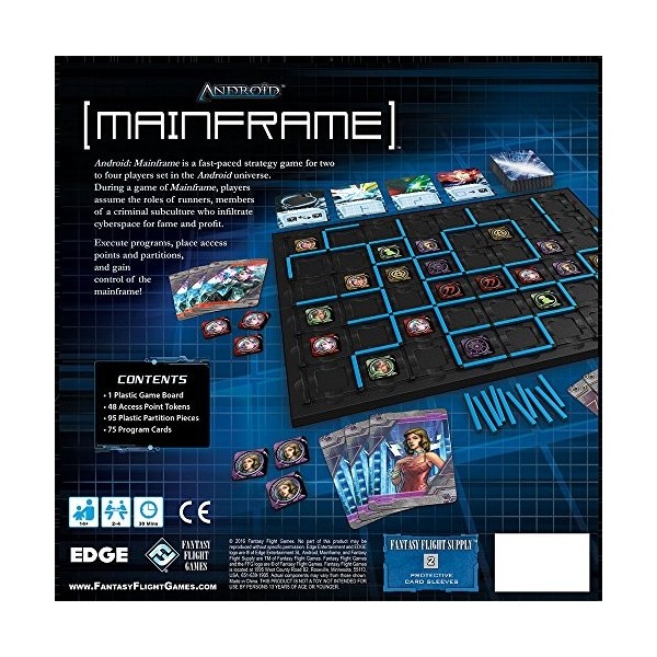 Fantasy Flight Games- Android Mainframe, AD02, Multicolore