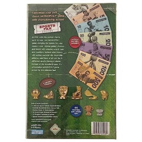 Monopoly - Exclusif Theme Pack - Sports Fan Edition - Langue: Anglais