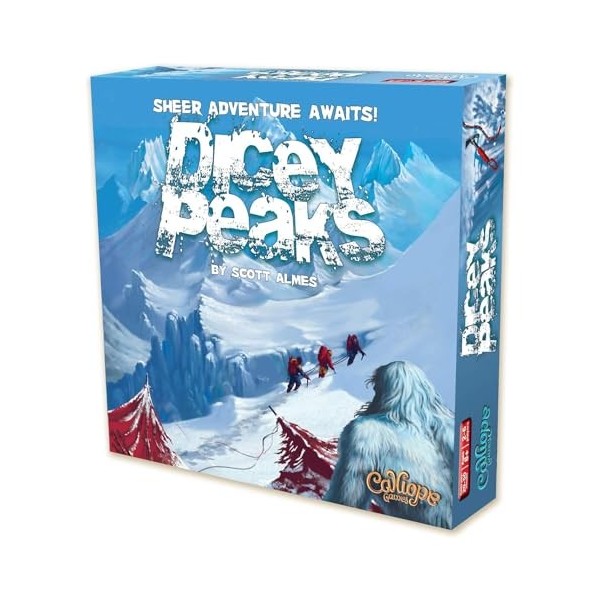 Calliope Games CLP118 Dicey Peaks Multicolore