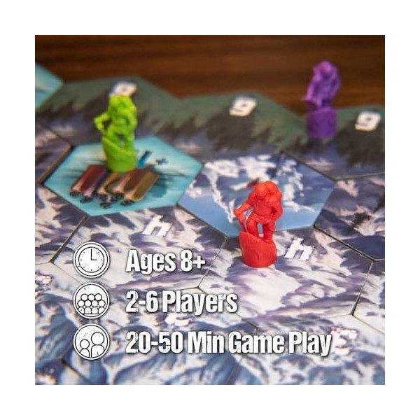 Calliope Games CLP118 Dicey Peaks Multicolore