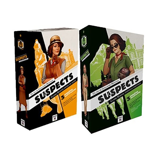 PKGamePack Suspects Jeu n°1 + n°2 - Version Française