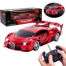 Lotvic Voiture Telecommandé Enfant, 1: 32 Voiture RC Cars Jouets, Voiture Télécommandée, Radio Télécommande Voitures avec Pha