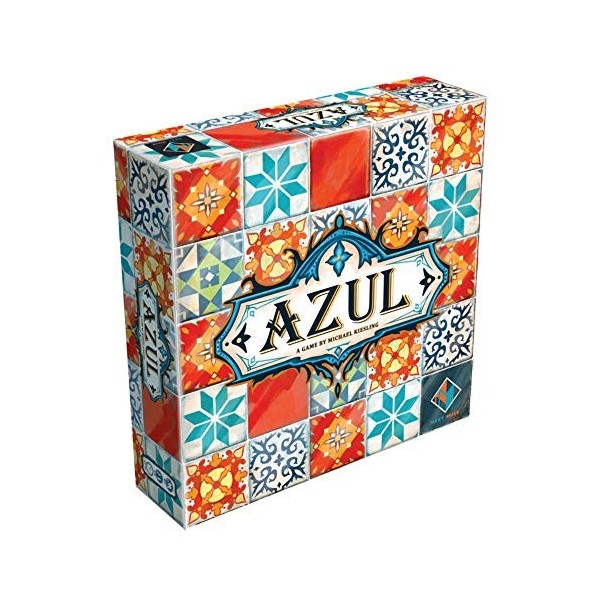 Plan B Games , Azul , Tile Laying Game , Ages 8+ , 2 to 4 Players , 30 to 45 Minutes Playing Time,Black