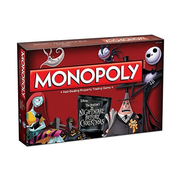 Monopoly Tim Burtons The Nightmare Before Christmas Board Game by USAopoly