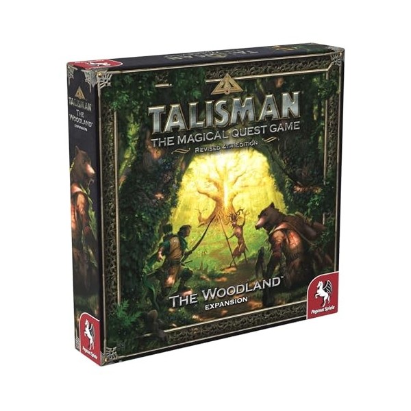 Pegasus Spiele, Talisman: The Woodland Expansion, Board Game, Ages 13+, 2-6 Players, 90 Minutes Playing Time