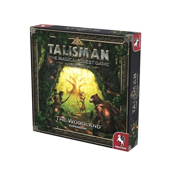 Pegasus Spiele, Talisman: The Woodland Expansion, Board Game, Ages 13+, 2-6 Players, 90 Minutes Playing Time