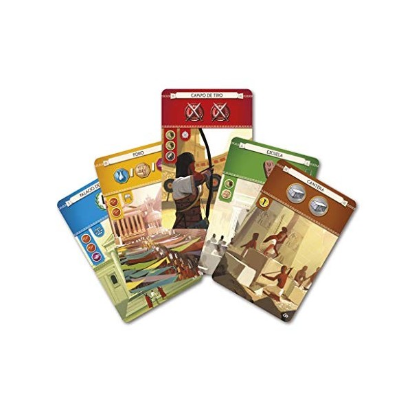 Repos Productions SEV-SP02y 7 Wonders Set de table 3 à 7 joueurs