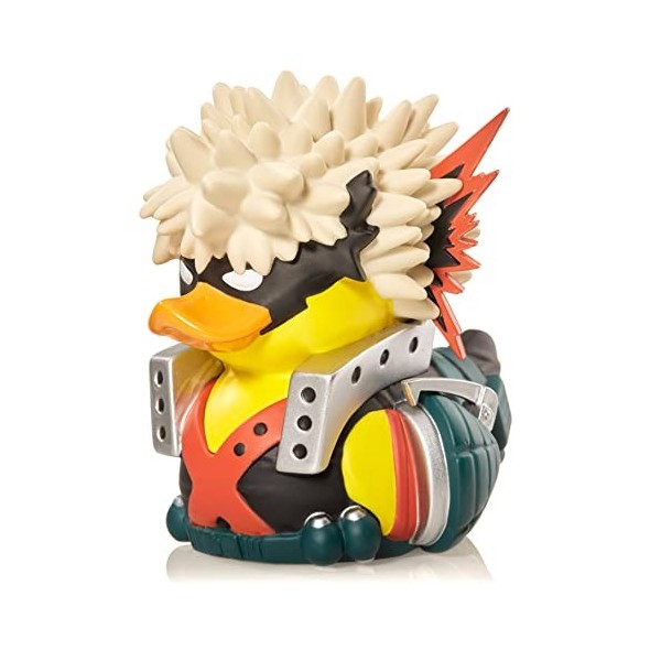 Numskull-5056280440758 Izuku Midoriya Deku Figurine de Canard à Collectionner – Produit Officiel My Hero Academia – TV, Fil