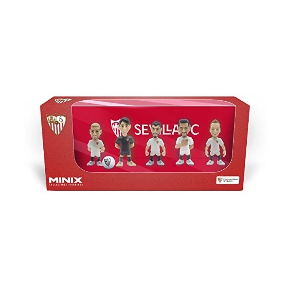 Minix - FC Séville - Pack de 5 - Figurine à Collectionner 7cm