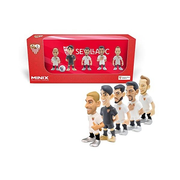 Minix - FC Séville - Pack de 5 - Figurine à Collectionner 7cm