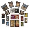 SMONEX Organiseur Lords of Waterdeep compatible avec Scoundrels of Skullport Expansion – Gain de temps en contreplaqué Lords 