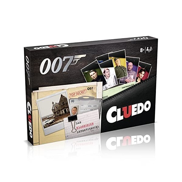 Winning Moves - Cluedo - James Bond 007 - Article pour supporter James Bond - Âge 8+ - Allemand