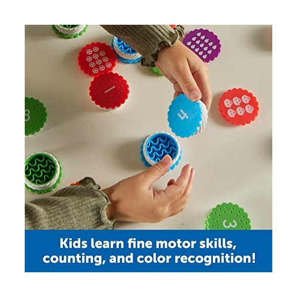 Learning Resources- Mini friandises numérotées Tout-Petits, d’Apprentissage et d’éducation, Montessori, Jouets pour bébés et 