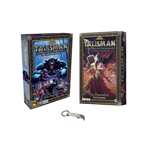 Lot Talisman 2 Extensions En Français La Lune De Sang + Le Prophète + 1 Décapsuleur Blumie Lune + Prophète 