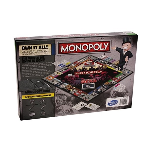 Winning Moves - 332407 - The Walking Dead Monopoly Survival Edition - Version Import
