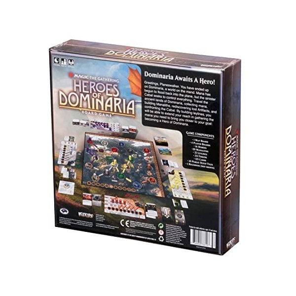 WizKids Magic: The Gathering: Heroes of Dominaria Board Game Standard Edition