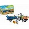 Playmobil 71249 Tracteur avec remorque