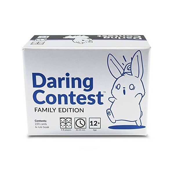 TeeTurtle TEE3906DCBSG1 Daring Contest : Family Edition Blanc