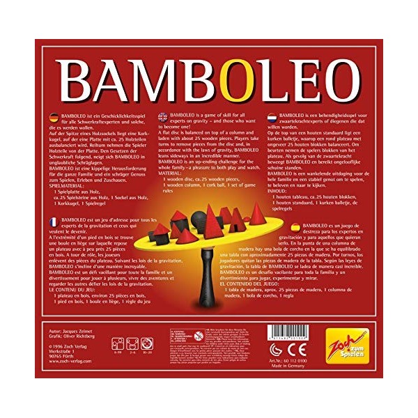 Gigamic - ZOBAM - Jeu dambiance - Bamboleo