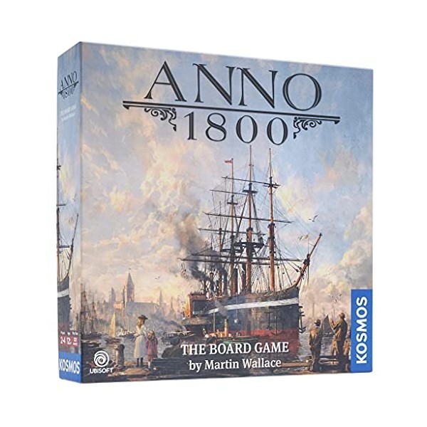 Thames & Kosmos, 680428, Anno 1800, Board Game, Strategy Game, Ubisoft Entertainment, Martin Wallace, 12 +