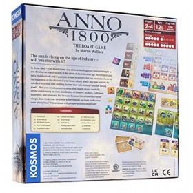 Thames & Kosmos, 680428, Anno 1800, Board Game, Strategy Game, Ubisoft Entertainment, Martin Wallace, 12 +